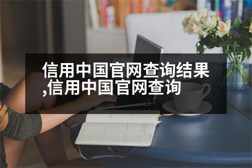 信用中国官网查询结果,信用中国官网查询